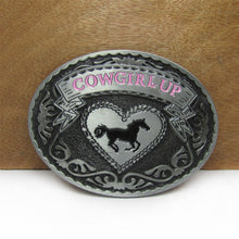 Load image into Gallery viewer, Cowboy Hat Alloy Belt Buckle
