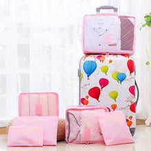 Load image into Gallery viewer, 6 pieces portable luggage packing cubes
