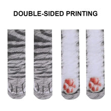 Load image into Gallery viewer, 3D Print Novelty Animal Paw Socks
