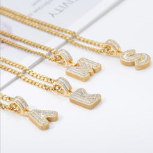 Load image into Gallery viewer, Stainless Steel Initial Letters Necklace
