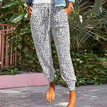 Load image into Gallery viewer, Ladies Casual Drawstring Baggy Pants With Pockets
