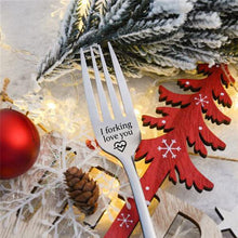 Load image into Gallery viewer, Engraved Fork - Best Funny Gift For Loved One
