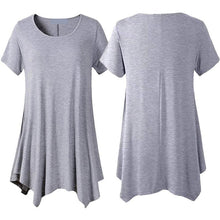 Load image into Gallery viewer, Loose fit comfortable panel T-shirt
