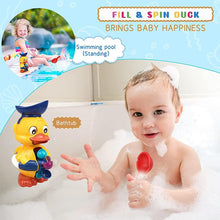 Load image into Gallery viewer, Duck Waterwheel Bath Toys
