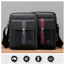 Load image into Gallery viewer, Messenger Bag for Men Soft PU Leather
