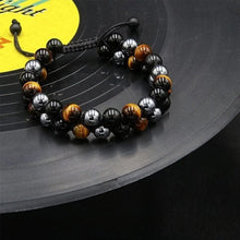 Load image into Gallery viewer, Double-layered Gemstone Bracelet
