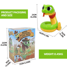 Load image into Gallery viewer, Electric tricky and scary rattlesnake toy
