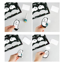 Load image into Gallery viewer, Cute Ghost Creative DIY Lollipop Decorated Card
