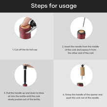 Load image into Gallery viewer, Air Pump Wine Opener
