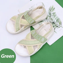 Load image into Gallery viewer, Peep Toe Comfortable Sport Casual Flat Sandals
