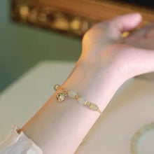 Load image into Gallery viewer, Hetian Jade Bell Bracelet
