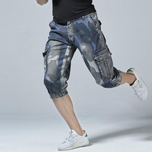 Load image into Gallery viewer, Denim Camouflage Overalls for Men
