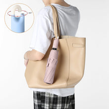 Load image into Gallery viewer, Three-Fold Self Opening And Retracting Umbrella With Buckle
