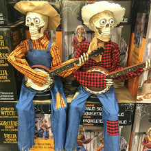 Load image into Gallery viewer, Funny Animated Dueling Banjo Skeletons
