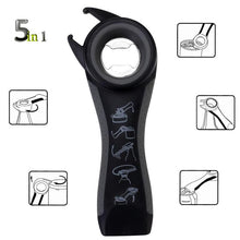 Load image into Gallery viewer, 5 In 1 Tighten Bottle Jar Can Opener
