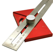 Load image into Gallery viewer, Aluminum alloy multifunctional angle ruler
