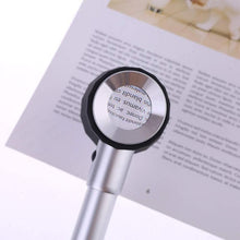 Load image into Gallery viewer, 10X Magnifier Lens with Scale and LED Light
