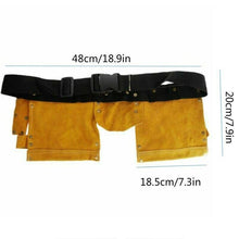Load image into Gallery viewer, Tool Bag with Adjustable Waist Strap- Tool Belt for Men
