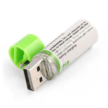 Load image into Gallery viewer, USB Rechargeable AA Batteries
