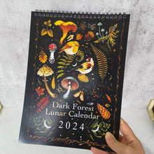 Load image into Gallery viewer, 2024 Dark Forest Lunar Calendar
