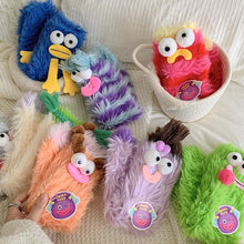 Load image into Gallery viewer, Warm Cozy Fluffy Cartoon Monster Socks
