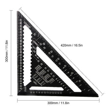 Load image into Gallery viewer, 7/12 inch Triangle Carpenter Square
