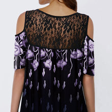 Load image into Gallery viewer, Summer Lace Printed T-shirt for Ladies
