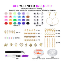 Load image into Gallery viewer, Clay Beads Bracelet Making Kit
