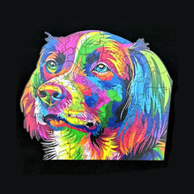 Load image into Gallery viewer, Wooden Golden Retriever Puzzle
