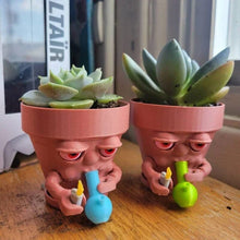 Load image into Gallery viewer, Pot Smoking Potted Planter
