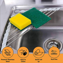 Load image into Gallery viewer, Triangle Roll Up Dish Drying Rack
