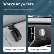Load image into Gallery viewer, Auto Sun Visor Glasses Holder
