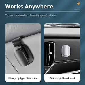Auto Sun Visor Glasses Holder