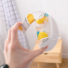 Load image into Gallery viewer, Transparent Fruits Pattern Flat Sandals
