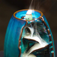 Load image into Gallery viewer, Mountain River Waterfall Back-flow Incense Holder
