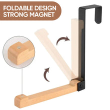 Load image into Gallery viewer, Foldable Wood Over The Door Hooks
