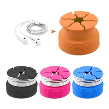 Load image into Gallery viewer, Hirundo Earphones Wrap Soft Silicone Earphone Winder

