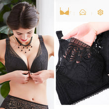 Load image into Gallery viewer, Rose Embroidery Wireless Bra
