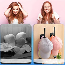 Load image into Gallery viewer, Hat Rack for Wall Hat Organizer
