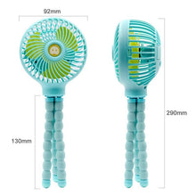 Load image into Gallery viewer, Mini Deformable Portable Fan
