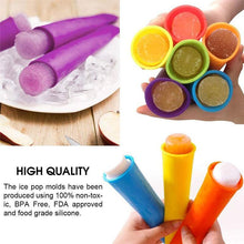 Load image into Gallery viewer, Silicone Ice Pop Mold Set
