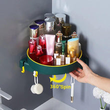 Load image into Gallery viewer, Mount free Rotatable Bathroom Organizing Rack
