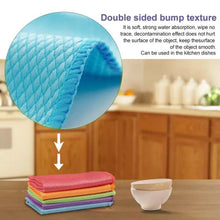Load image into Gallery viewer, Microfiber Polishing Cleaning Fish Scale Dishcloth (5 Pcs)
