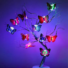 Load image into Gallery viewer, 3D LED Butterfly Decoration Night Light
