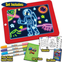 Load image into Gallery viewer, 3D LED Luminous Magic Drawing Pad Toys
