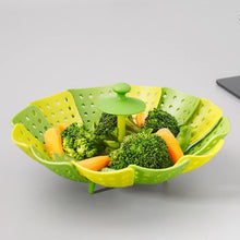 Load image into Gallery viewer, Folding Lotus Steamer Basket

