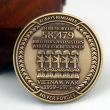 Load image into Gallery viewer, Vietnam Veteran Coin
