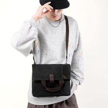 Load image into Gallery viewer, Men's Casual Canvas Messenger Shoulder Bag
