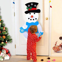 Load image into Gallery viewer, DIY Felt Christmas Snowman Set
