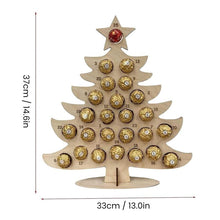 Load image into Gallery viewer, Wooden Christmas Party Chocolate Frame
